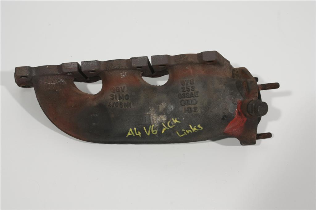 Audi A4 B5/A6 4B/A8 2.4/2.8l Abgaskrümmer Links 078253031AN 078253033AE 