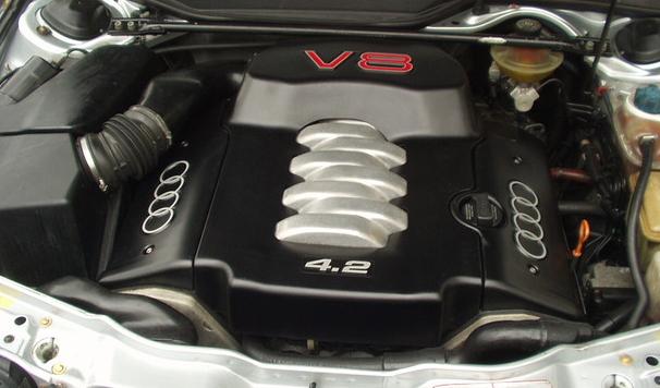 Audi S6+ 4.2l 326PS AHK 001280 Gebrauchtmotor x 077100103N 100000km