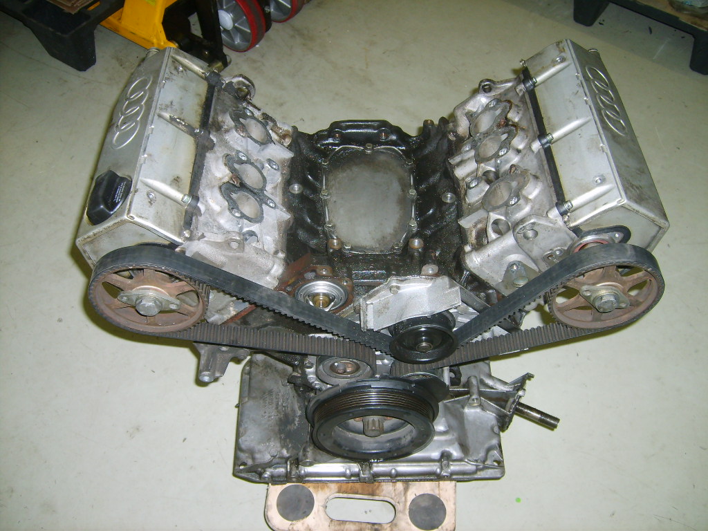Audi 80 B4/100/A6 C4 2.8l 174PS AAH 011744 Motor gebraucht 139000km 