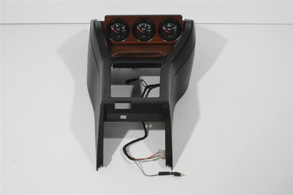 Audi 80/90 Typ 89 Zusatzinstrumente mit Zebrano-Edelholzblenden 