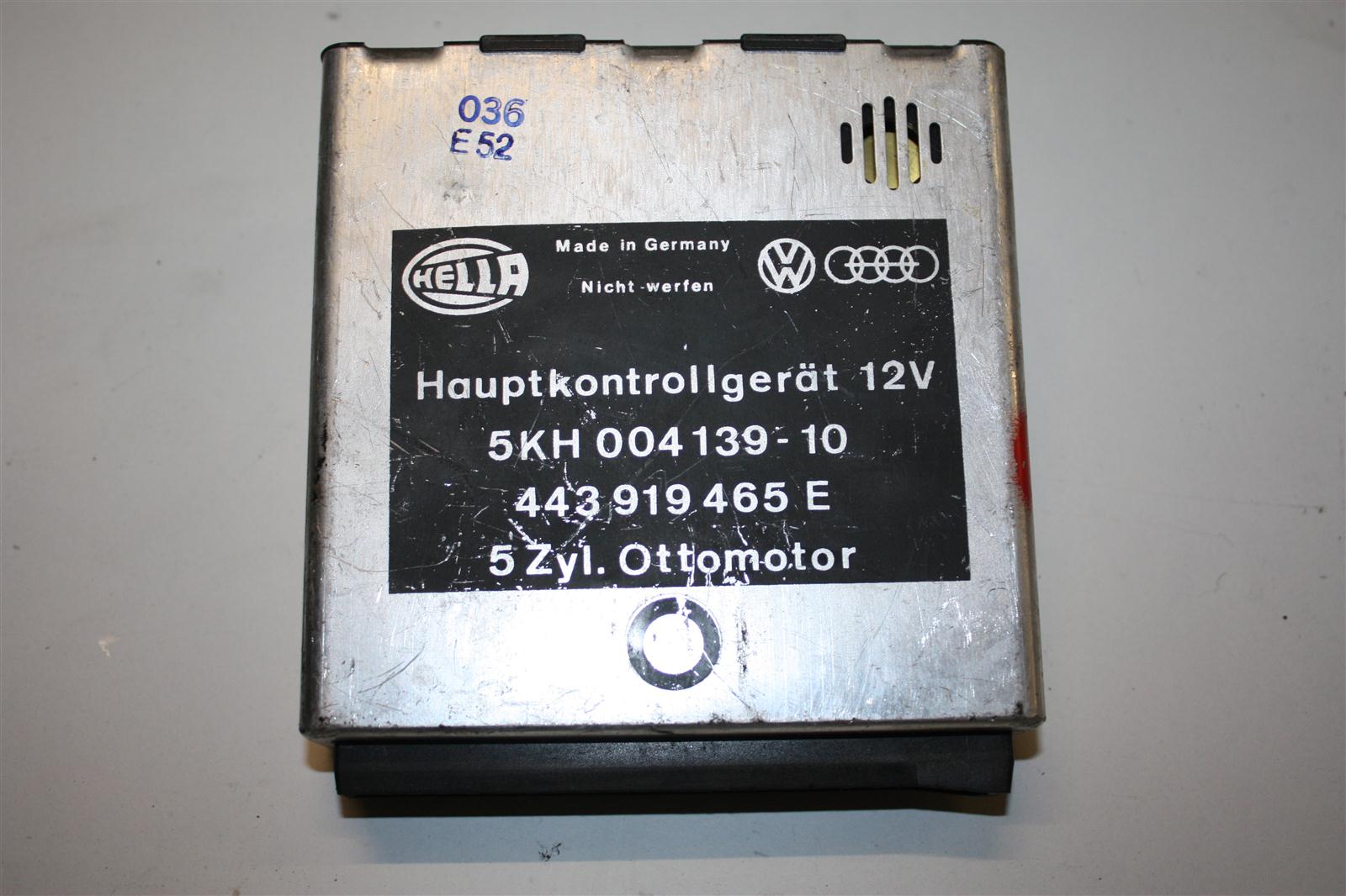 Audi/VW 100/200 Typ 44 Hauptkontrollgerät Checkpaket 443919465E 
