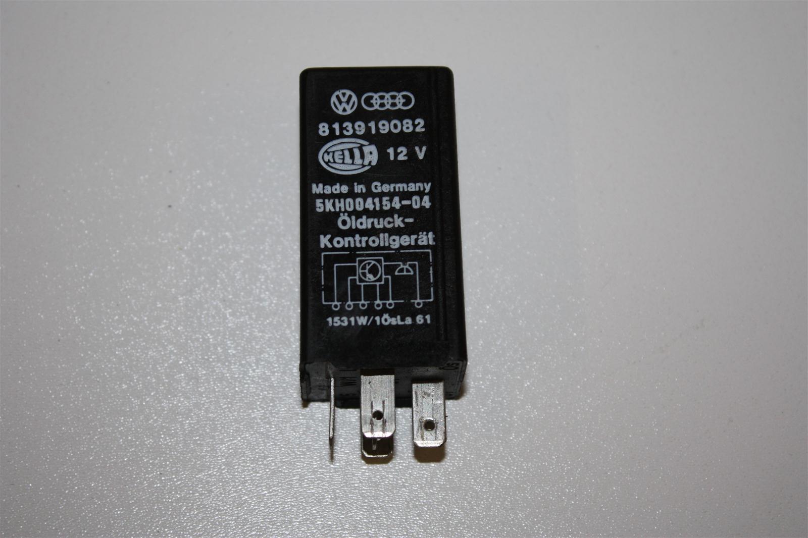 Audi/VW 80 Typ 81/89/100 Typ 44 Relais 2 Öldruckwarnung 4 Zylinder 813919082 