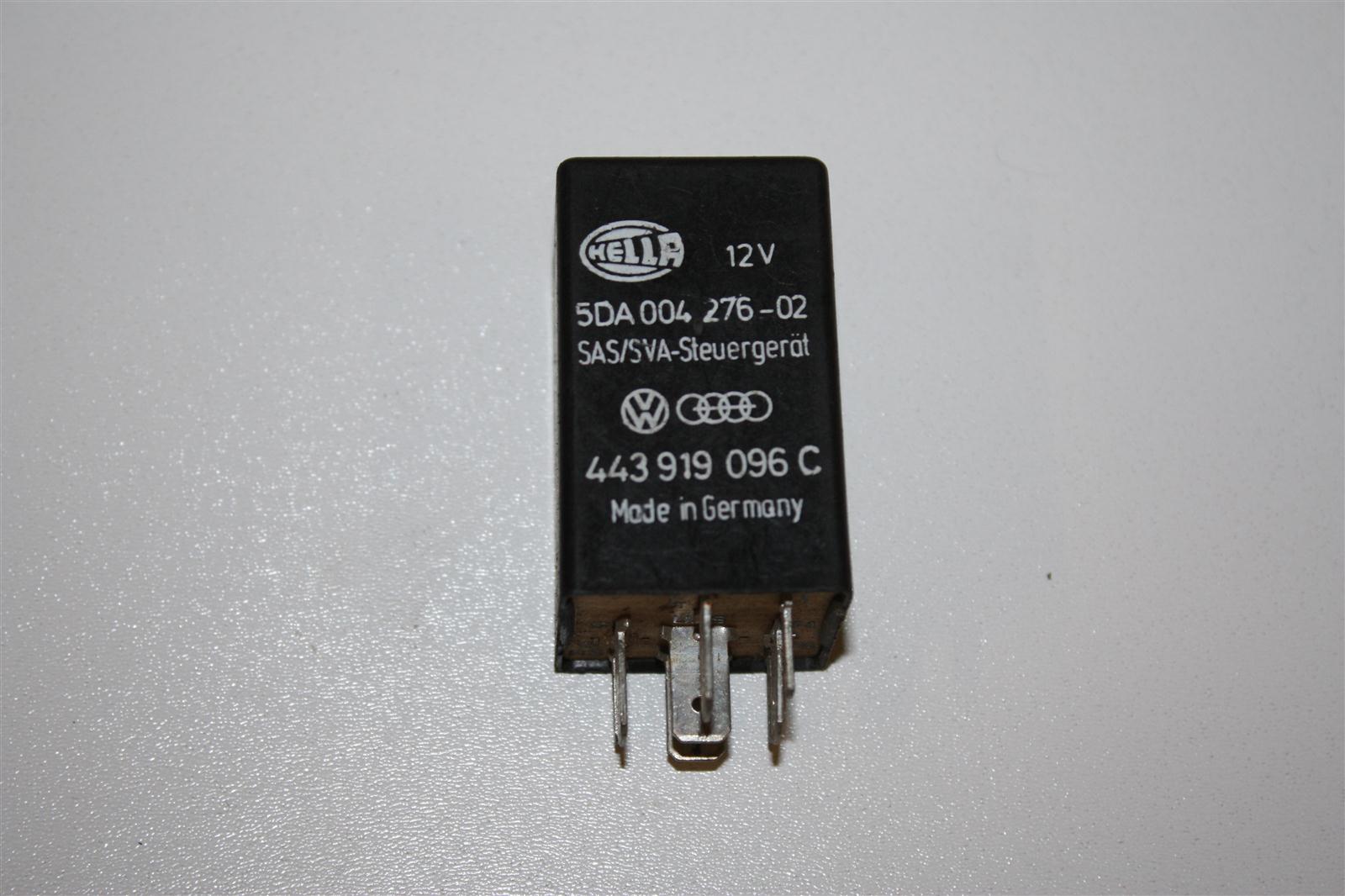 Audi/VW 100/200 Typ 44 WC/KU/KG Relais 4 Schubabschaltung 443919096C 