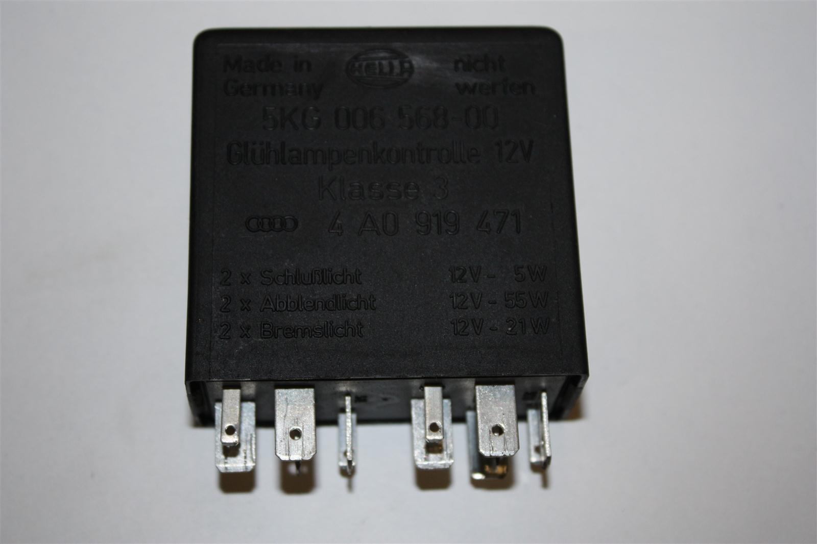 Audi/VW 100/A6 C4 Relais 301 Lampenkontrollgerät 4A0919471 