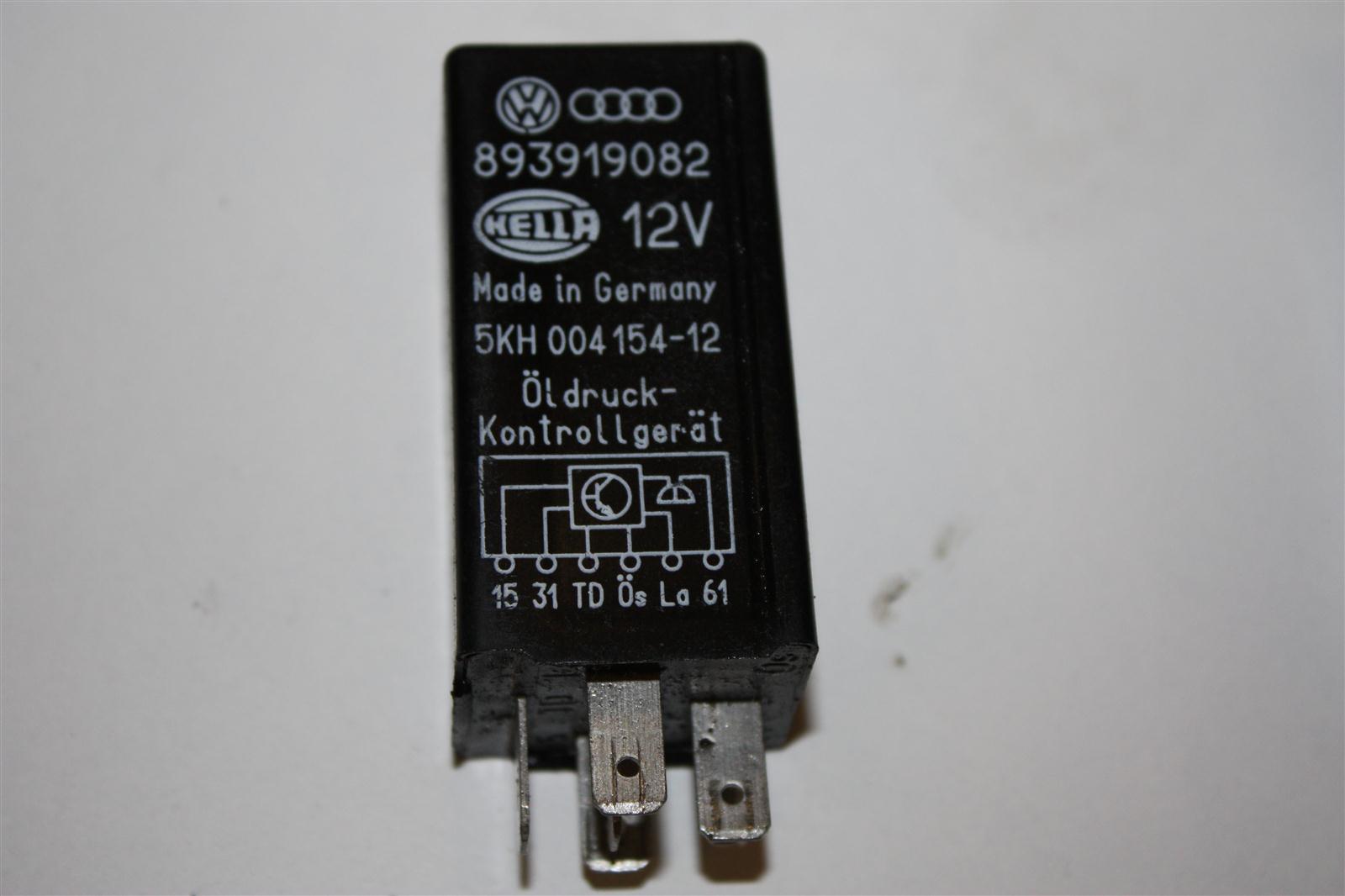 Audi/VW 80/100 Relais 309 Öldruckwarnung 4 Zylinder 893919082 
