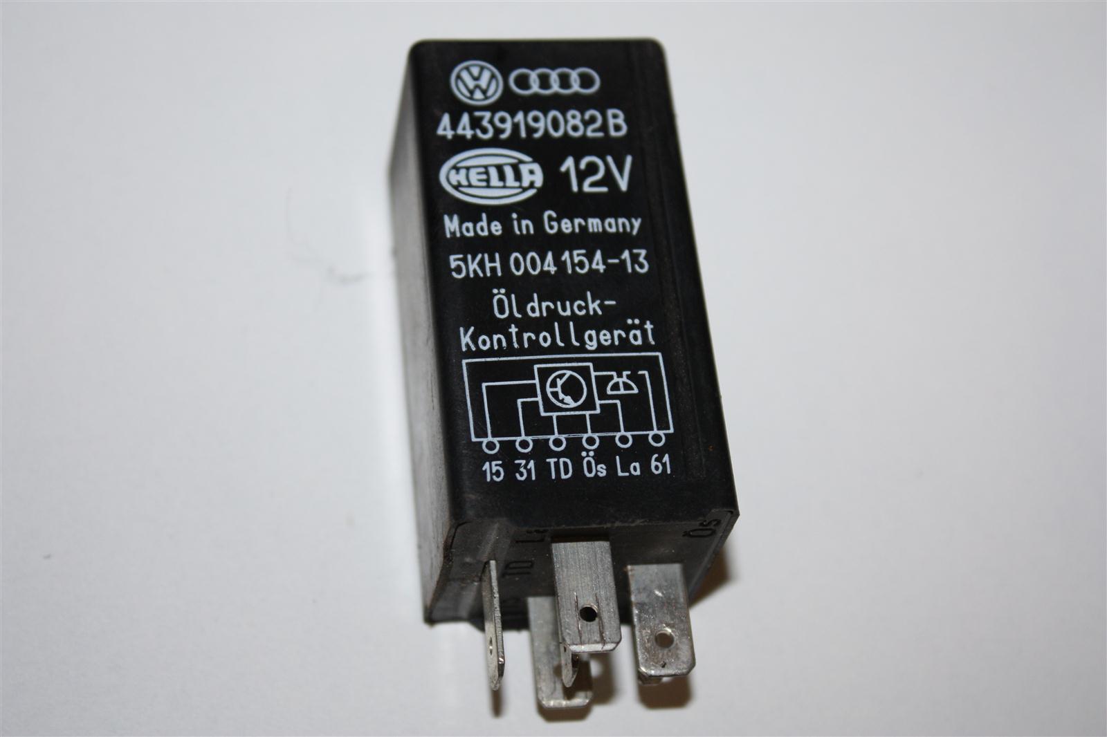 Audi/VW 80/100 Relais 311 Öldruckwarnung 5 Zylinder 443919082B 