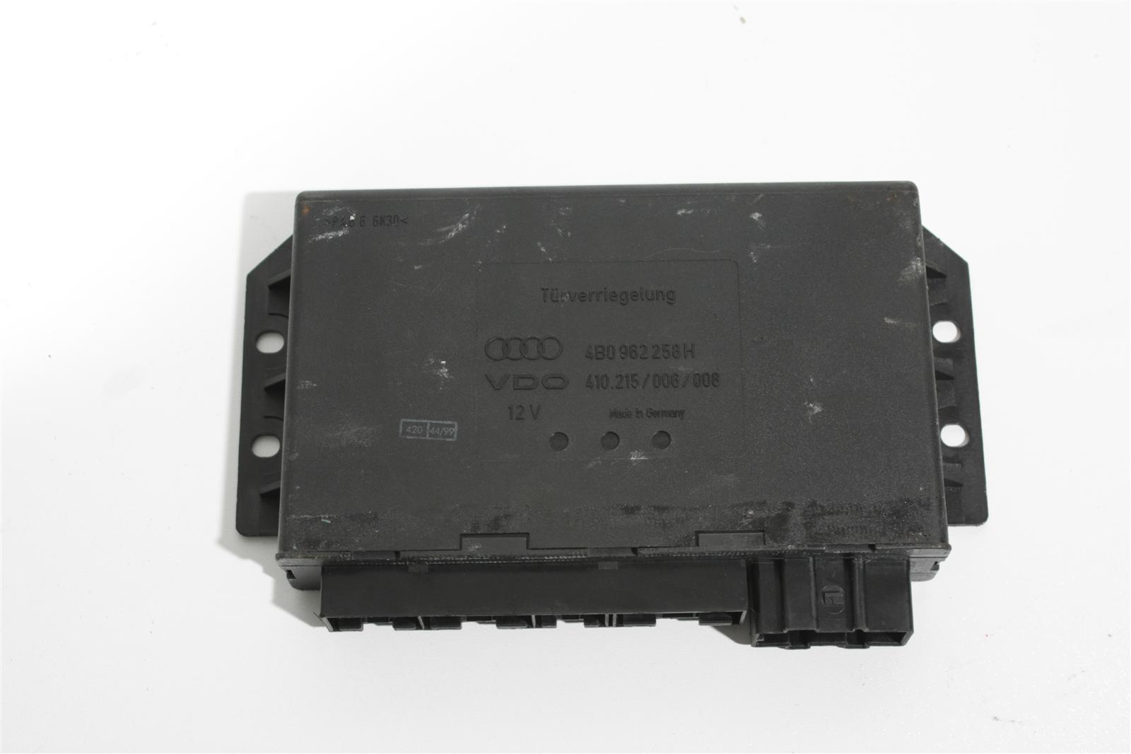 Audi A6 4B Steuergerät Türverriegelung Diebstahlwarnanlage 4B0962258H 