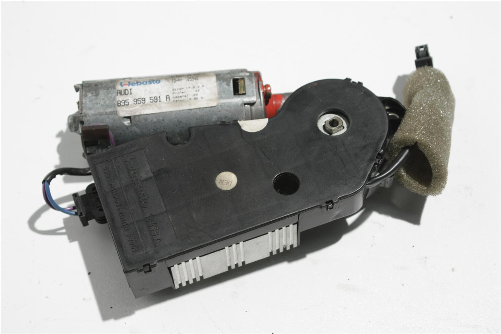 Audi Coupe Typ 89 Schiebedachmotor Vorwahlautomatik Webasto 895959609A 