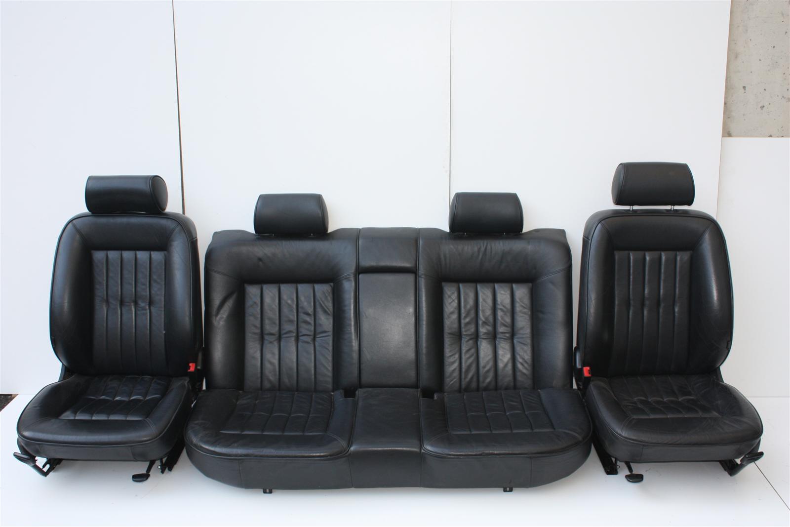 Audi A8 D2 Limousine Innenausstattung Leder schwarz komplett & Sitzheizung